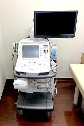 超音波 (エコー) 診断装置<br>(東芝製)